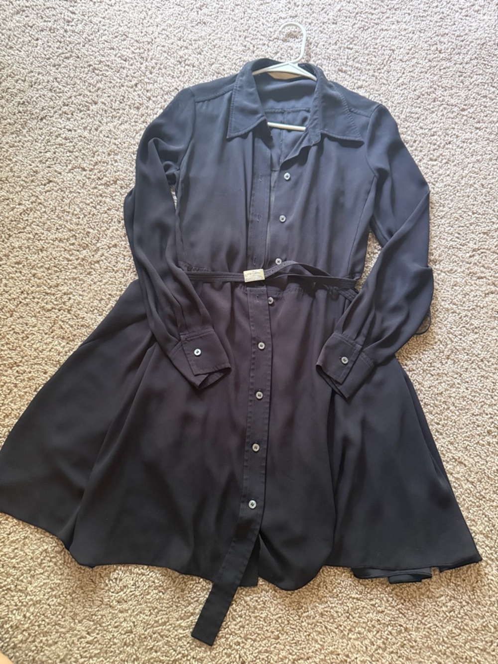 Navy flowy LV dress size 6
